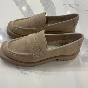 Dolce vita tan penny loafers size 6